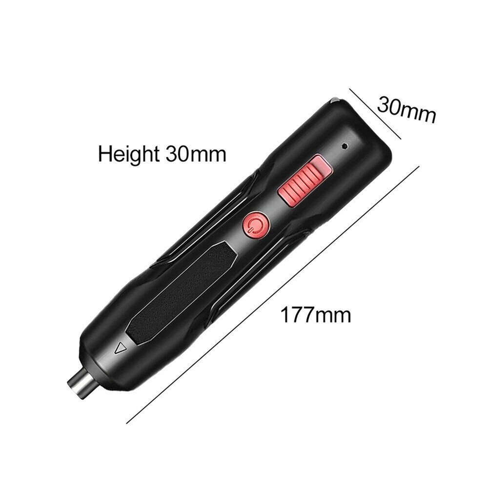 7.8V Mini Rechargeable Cordless Electric Screwdriver Drill Bits Set Power Tool