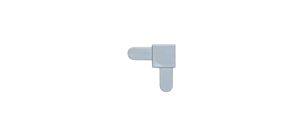 CRL Mobile Home Gray Screen Frame Corner - 20 Pack