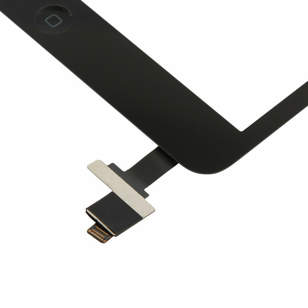 Black Touch Screen Glass Digitizer Replacement IC Home Button for iPad Mini 1 2