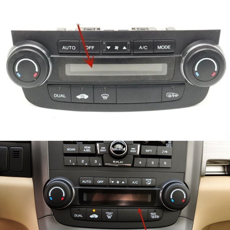 A/C Heater Climate Temperature Control Unit Panel For 2007-2011 Honda CRV CR-V