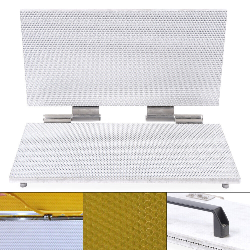 Bee Wax Foundation Machine 220*420mm Sheet Mold Casting Comb Foundation 4.7mm