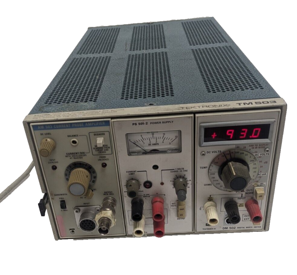 Current Probe - Tektronix TM503 W/ 3x Modules