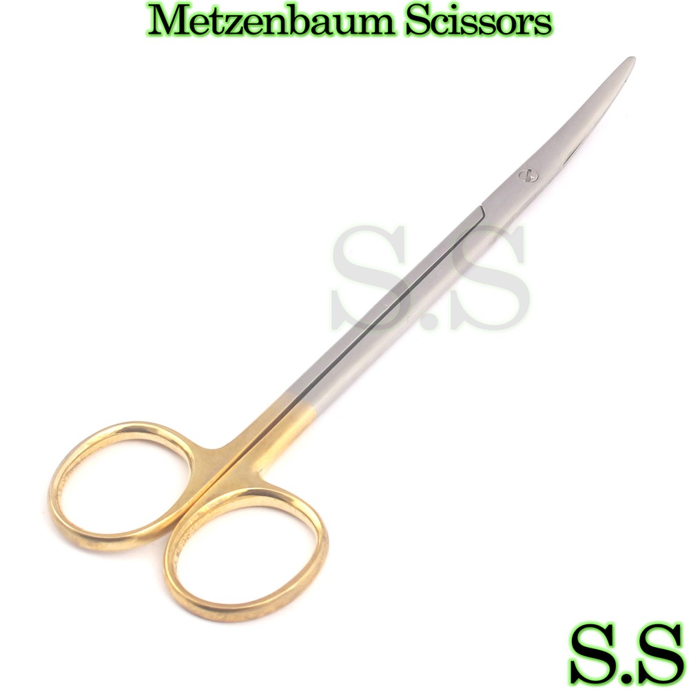 T/C Metzenbaum Scissors 9" Curved Surgical Veterinary INSTRUMENTS