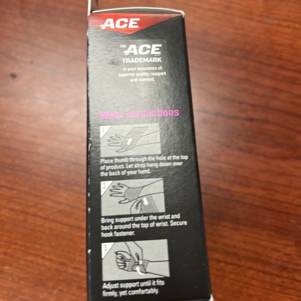 ACE Brand Adjustable Wrist Support, Odor Resistant Brace