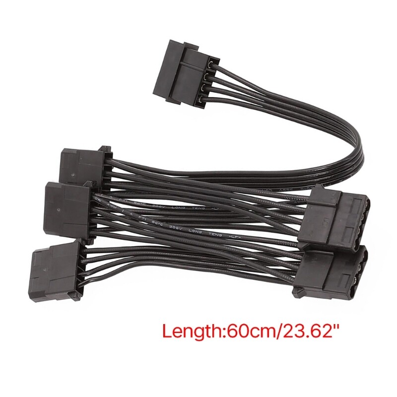 Big 4Pin IDE to Power Adapter Cable Hard Disk Data Cable Power