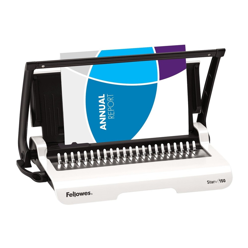 Fellowes Star+ 150 Manual Comb Binding Machine 5006501