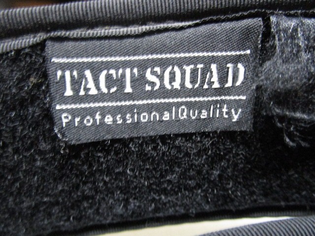 TACT SQUAD Duty Belt Nylon Black Belt 28-30??? INNER & OUTER PRE-OWNED