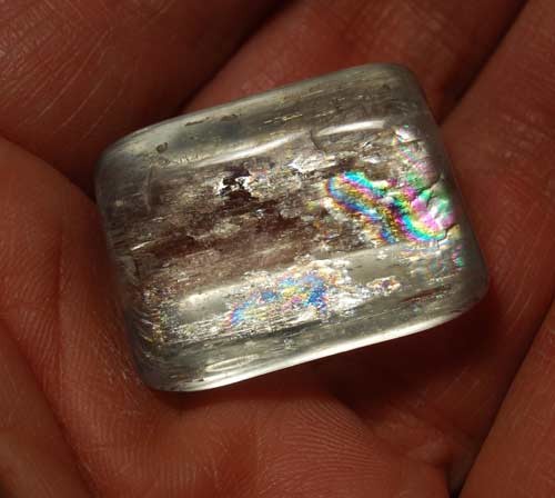 Kunzite Palm Stone #21