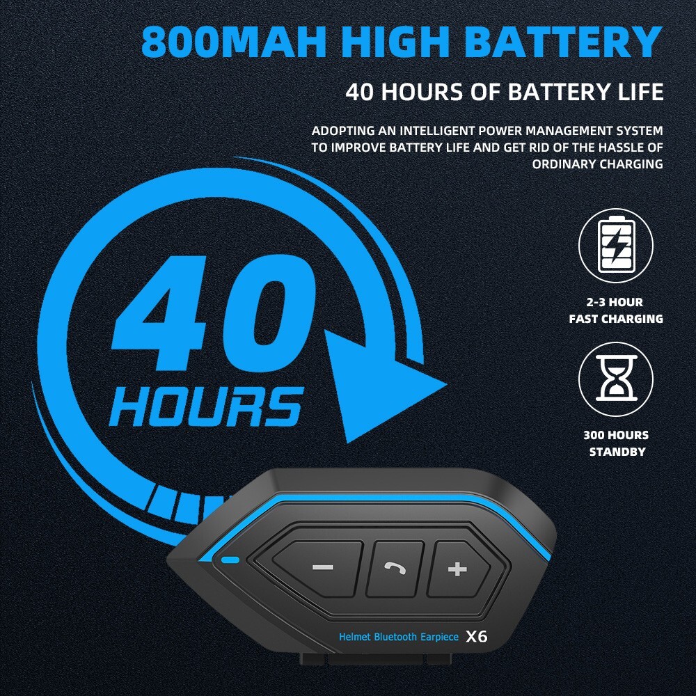 Motorcycle Helmet Headset Wireless Bluetooth Headphone Speaker Automatic Answer