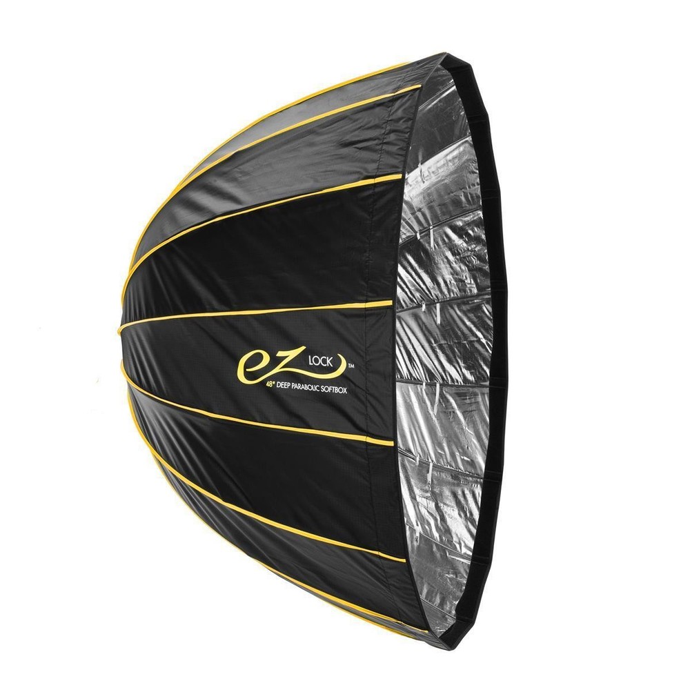 Glow EZ Lock 48" Deep Parabolic Quick Softbox, 16-Sided Parabolic Softbox Opens