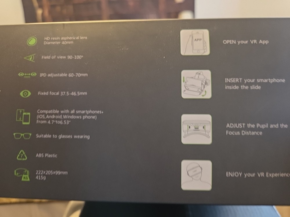 VR Shinecon Virtual Reality Glasses