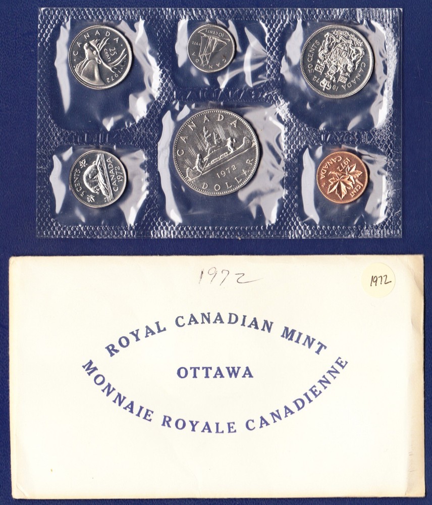 1972 CANADA PROOF-LIKE SET IN ORIGINAL PACKAGING
