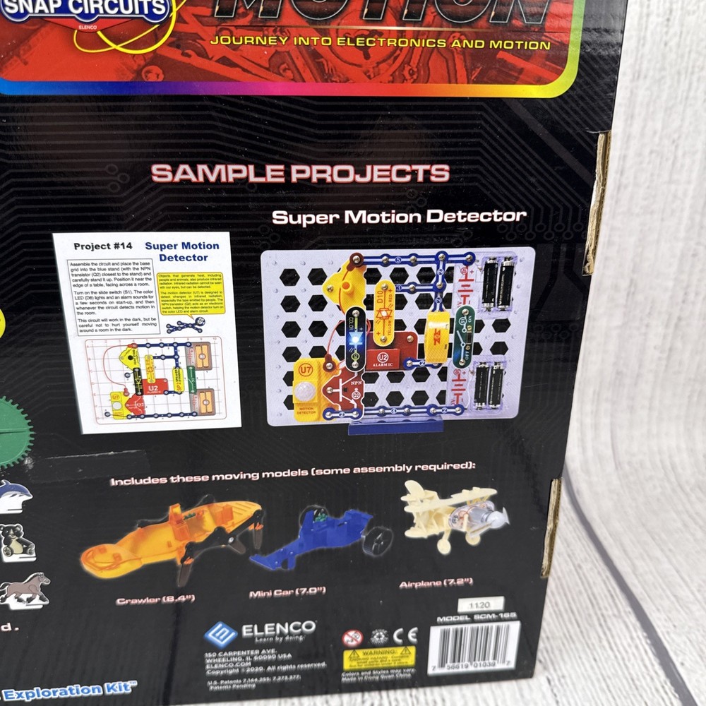 NIB Snap Circuits Large Multi Color Science Kit 165 Projects STEM Learning Fun