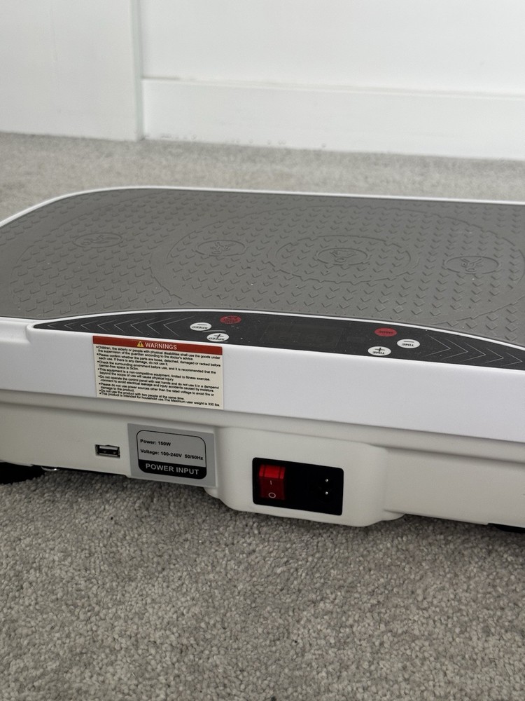 MERACH Vibration Plate Exercise Machine with LED Display and Bluetooth