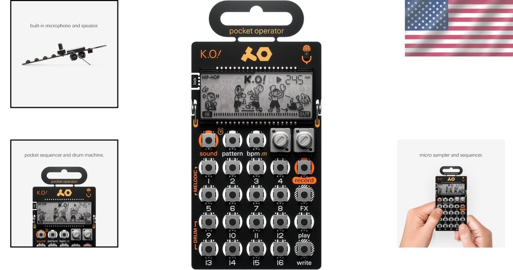 Mini PO-33 K.O.! Micro Sampler & Drum Machine