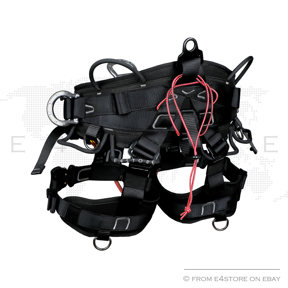 Arborist Tree Climbing Saddle Half Body Harness Black M