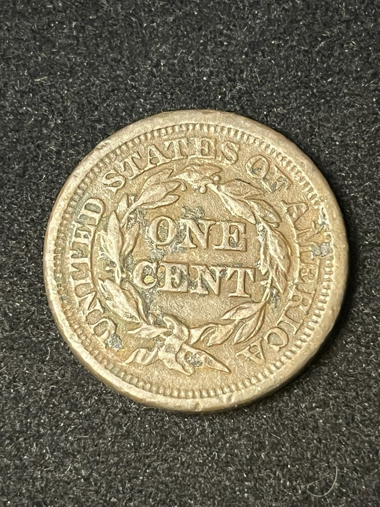 1846 large cent Vf Detail