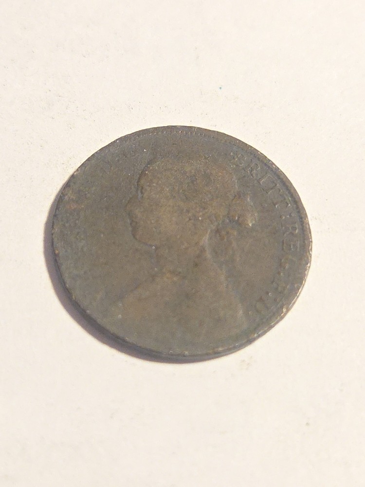 1861 Great Britain Half Penny BT618