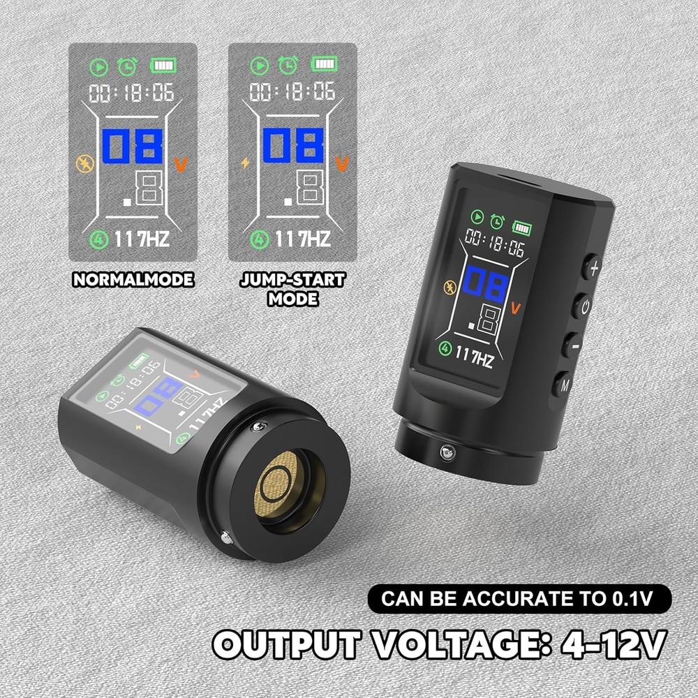 Wireless Tattoo Pen Kit with Long-Lasting Battery & Custom Modes