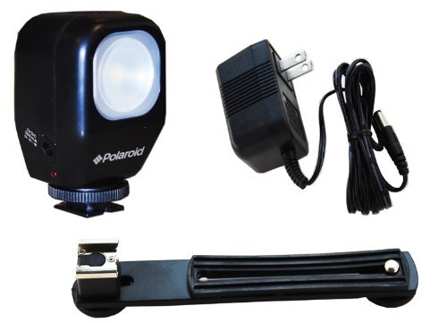 Polaroid Studio Series Camcorder Video Light with Mounting Bracket