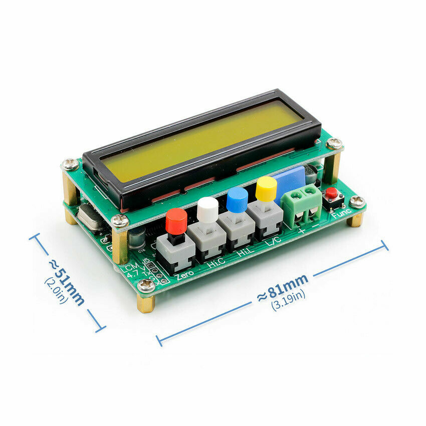 Digital LC100-A LCD High Precision Inductance Capacitance L/C Meter Tester