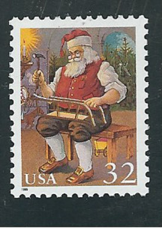 Scott #3007....32 Cent...Christmas...2 Stamps