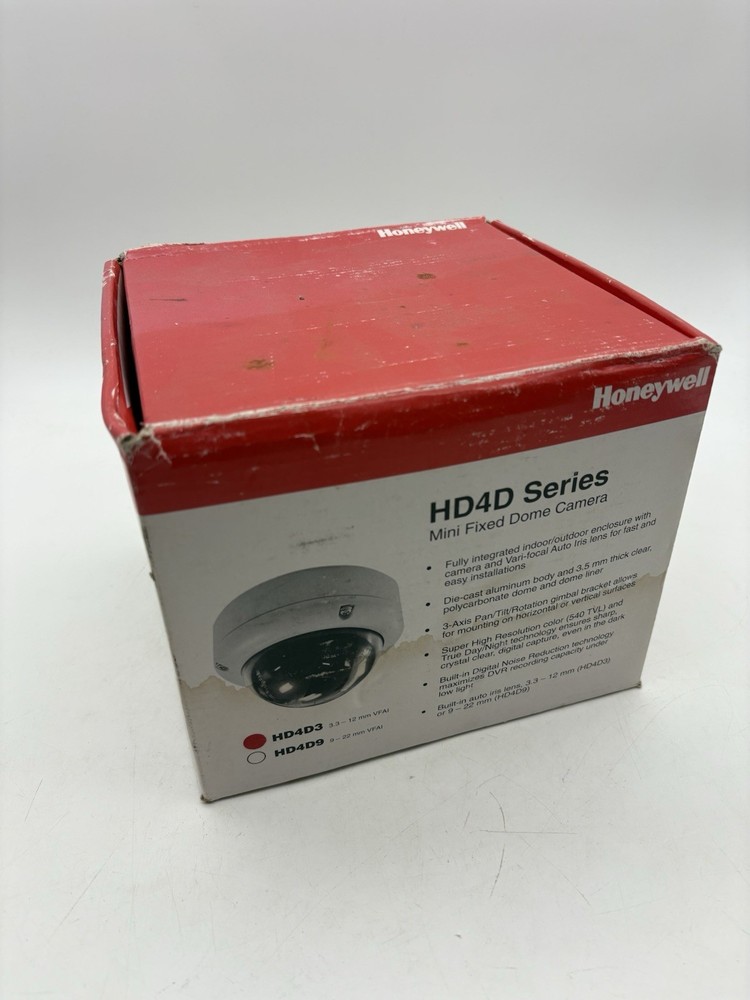 HONEYWELL HD4D3 24V Dome NTSC Security Camera