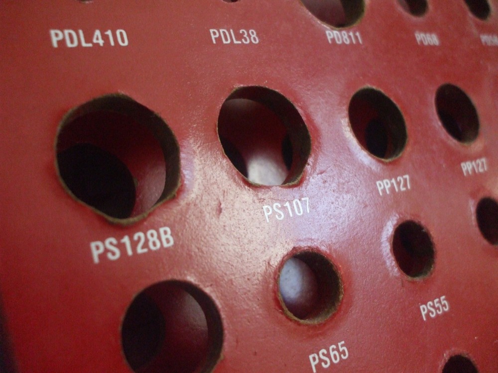 VITAGE MATCO TOOLS PUNCHES AND CHISELS STAND HOLDER DISPLAY