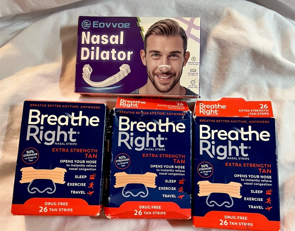 Breathe Right Extra Strength Tan Nasal Strips -108 Count