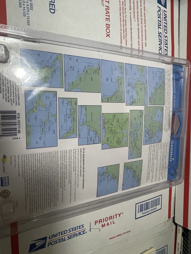 Garmin MapSource BlueChart Americas CD NOS