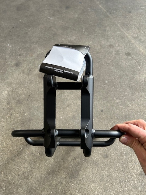 NOS NEW Benno mini front tray / rack Black