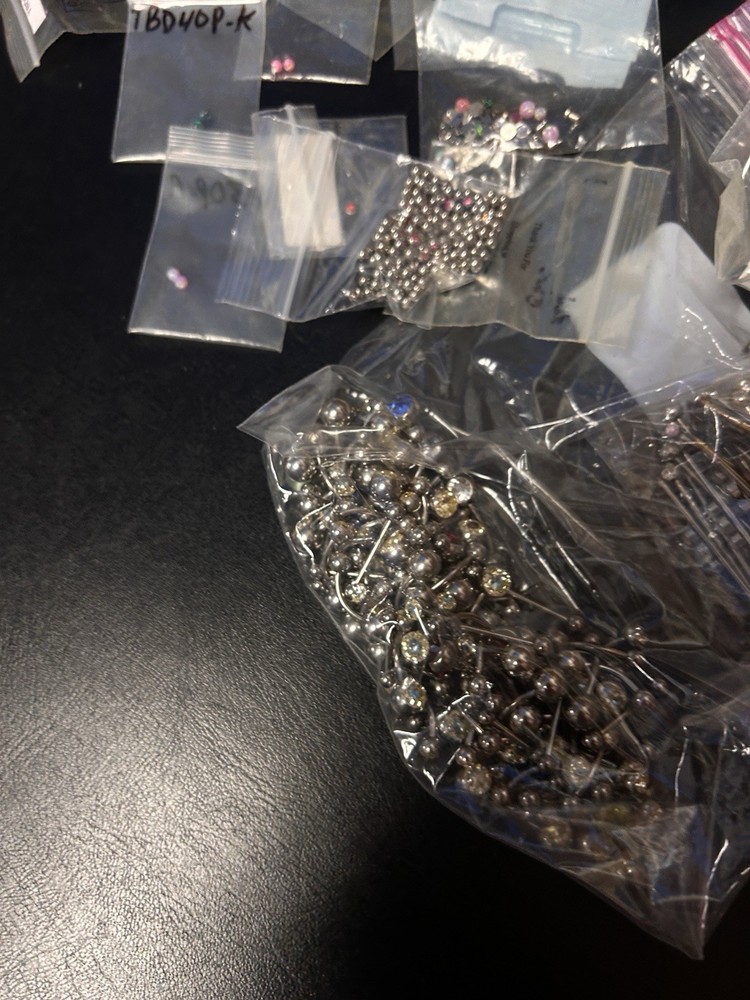 Lot Of Piercing Supplies