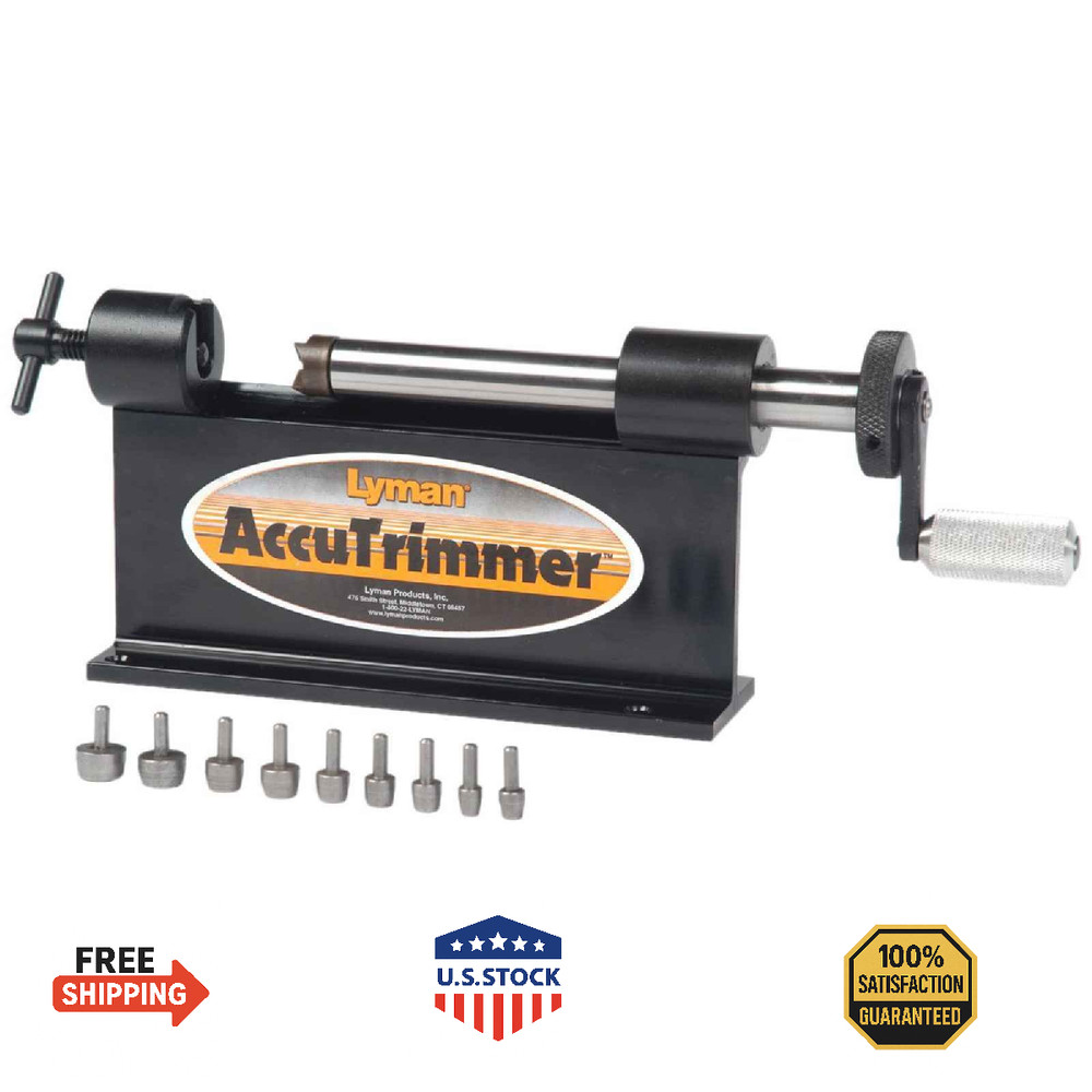 Lyman Accutrimmer 9 Pilot Multi-Pack Reloading Tool .17-.458 Win Mag