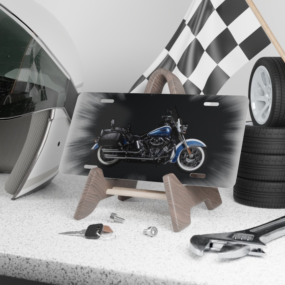 2015 Harley Davidson Softail Deluxe License Plate