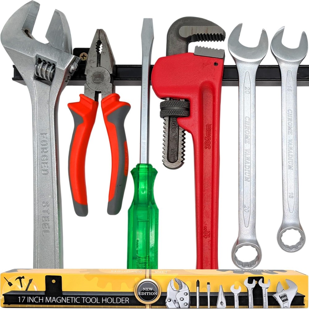 17" Heavy-Duty Magnetic Tool Holder (Upgraded Version) - Extremely Powerful Magn