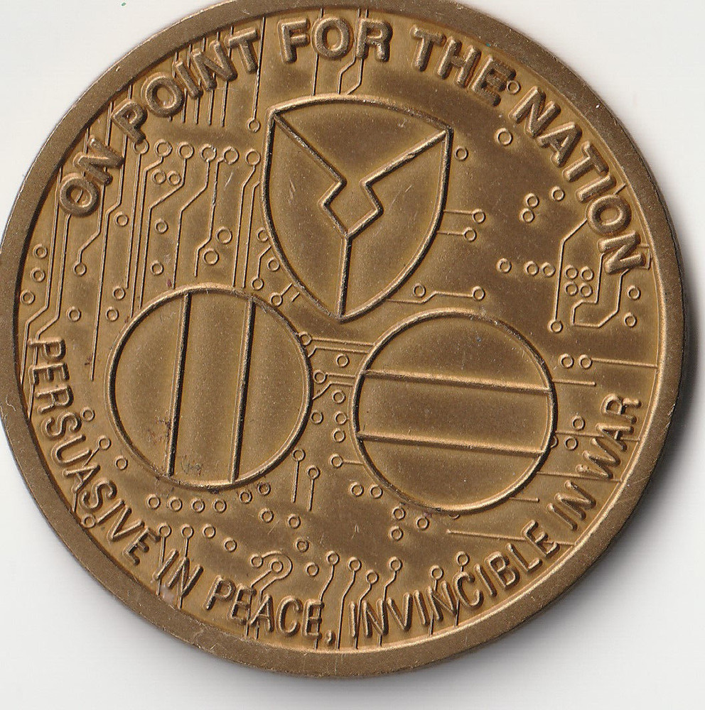 Joint Contingency Force JCF AWE Advanced Challenge Coin 1.75"DIA BX3