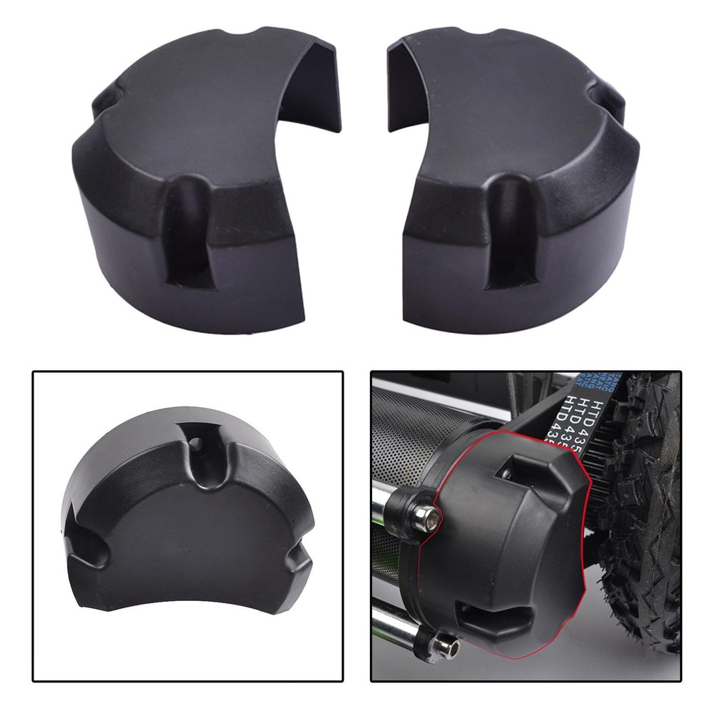 2x Durable Electric All Terrain Skateboard Belt Covers Protector Case Refit