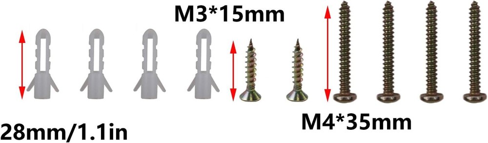 Antrader Wood Curtain Rod Brackets,White Support Bracket,Window White