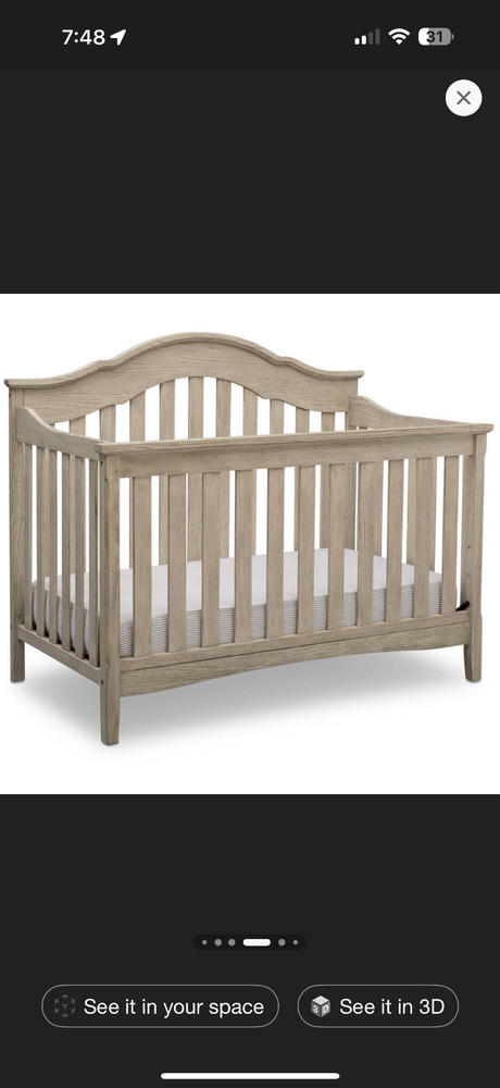 Delta 6 in 1 Crib