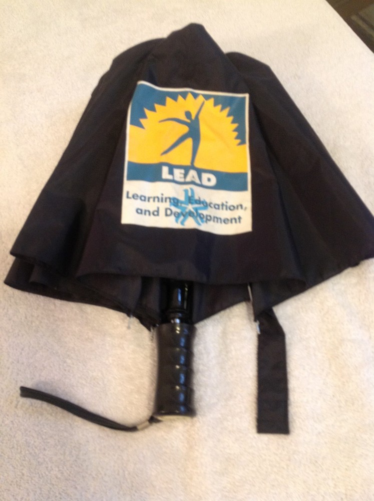 LEAD Motivational Umbrella Learning~Education~Development~Valero~Free U.S. Ship!