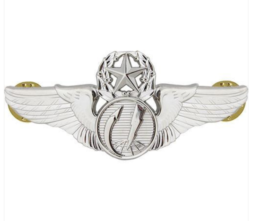 Vanguard AIR FORCE BADGE REMOTELY PILOTED AIRCRAFT SENSOR MASTER MIDSIZE MIRROR
