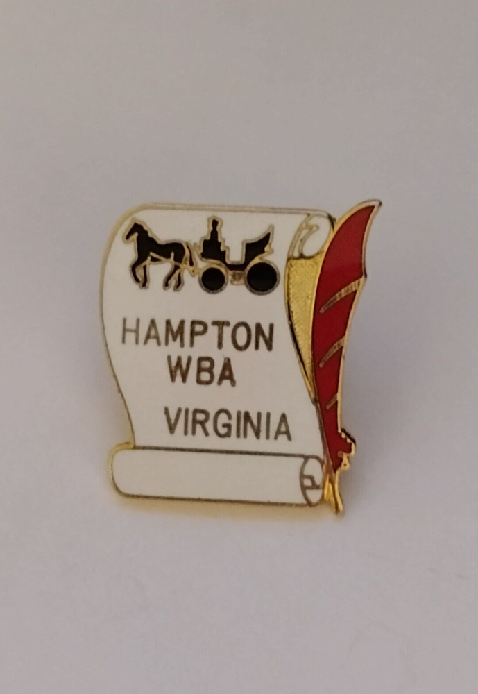 Hampton WBA Virginia Lapel Tack Pin