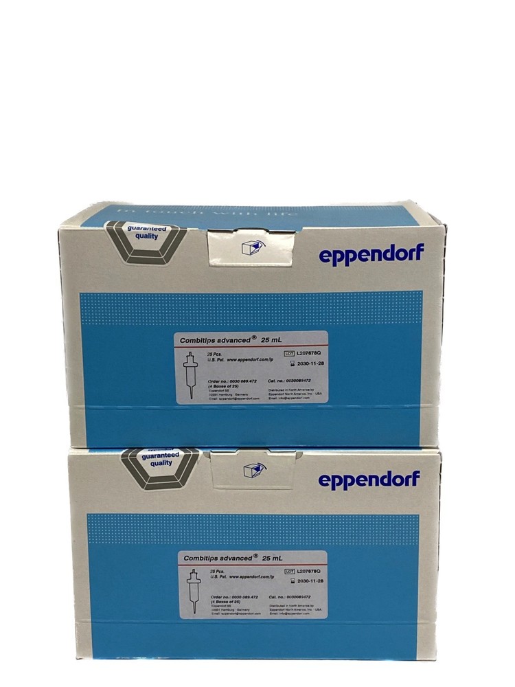 (50) EPPENDORF Combitips Advanced 25mL Standard Pipette Tips 0030089472