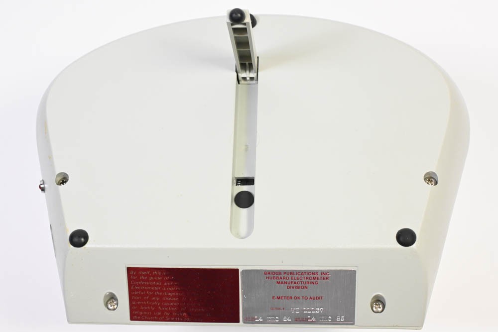 Scientology Professional Mark VI E-Meter Hubbard Electrometer LIGHT GRAY **READ*