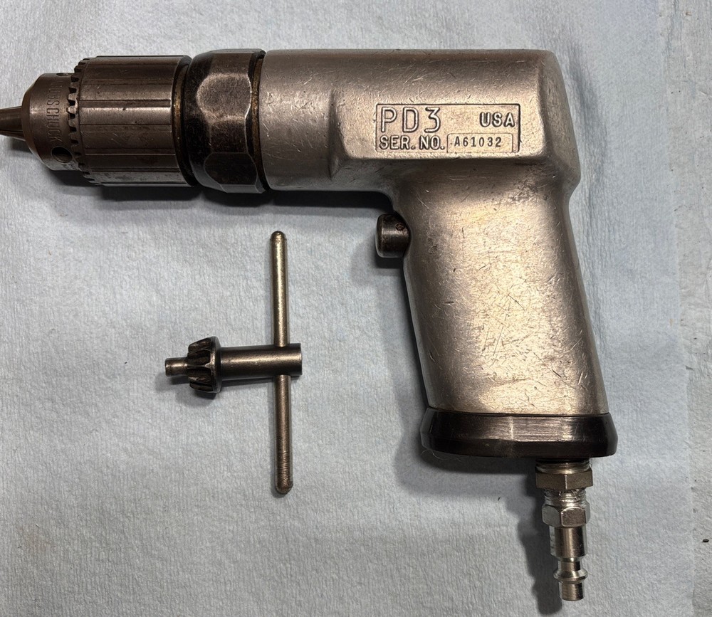 Vintage Snap-On PD3 3/8" Pneumatic Drill