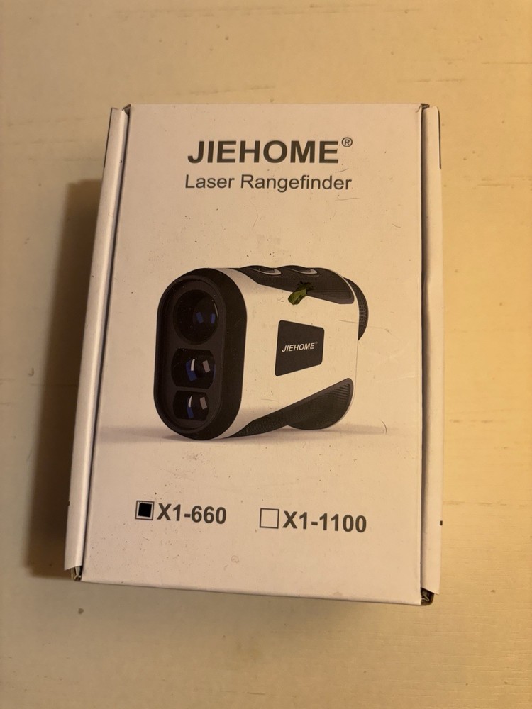 JIEHOME X1-660 Golf Rangefinder White