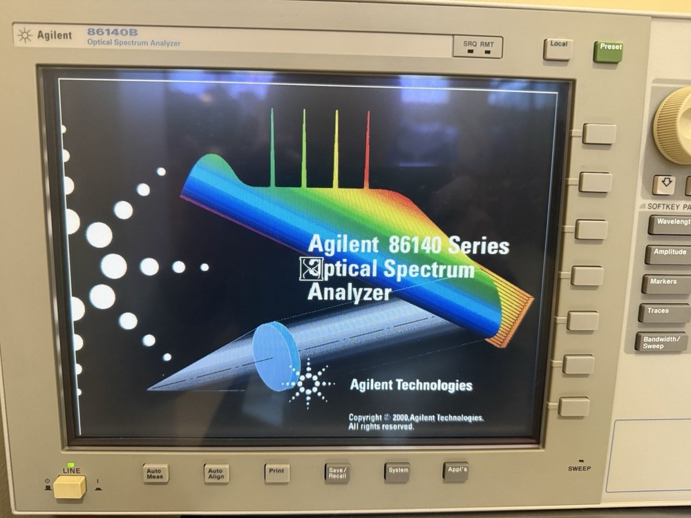 agilent 86140b optical spectrum analyzer