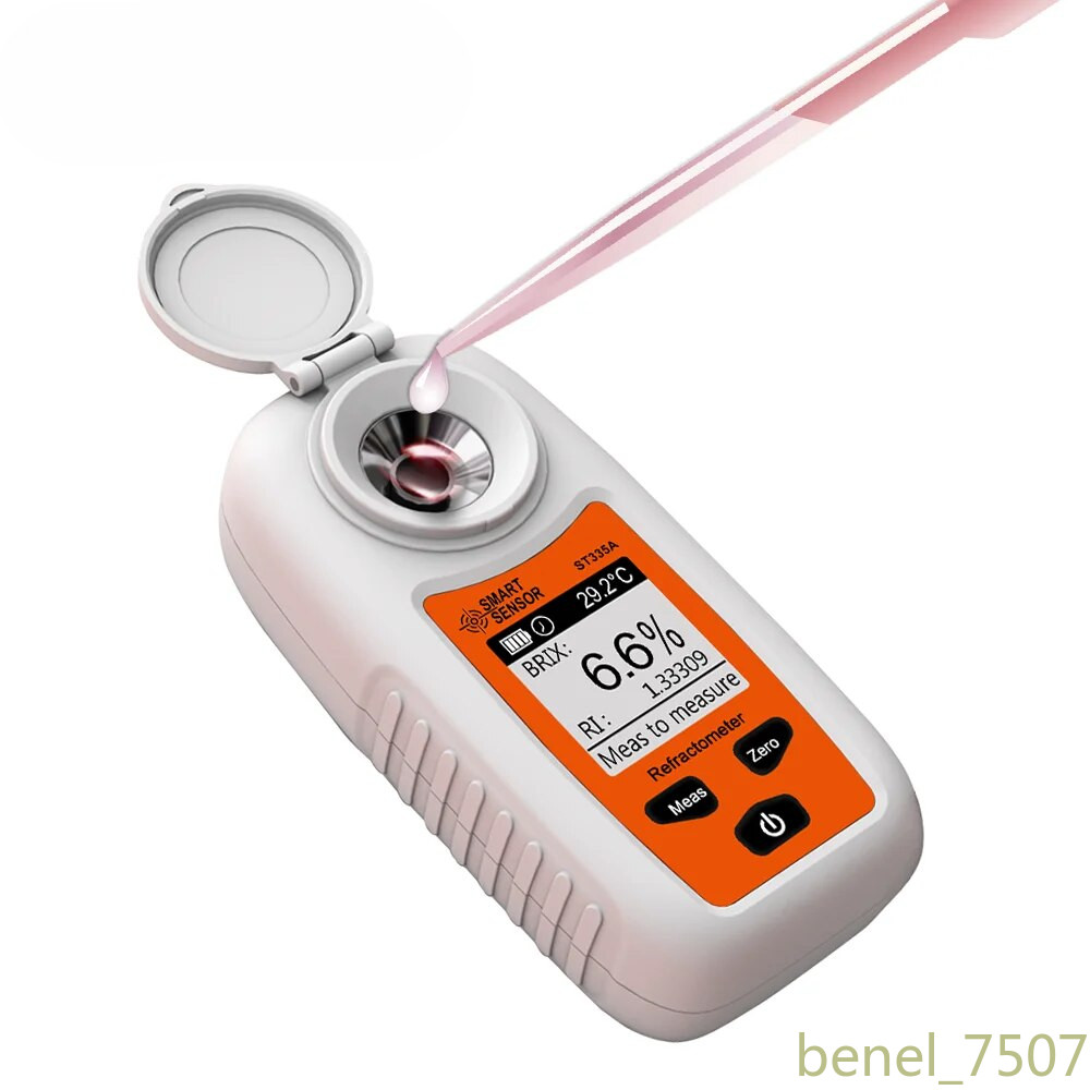 Digital Refractometer Brix Meter Fruit ATC Sugar Content Measuring Instrument