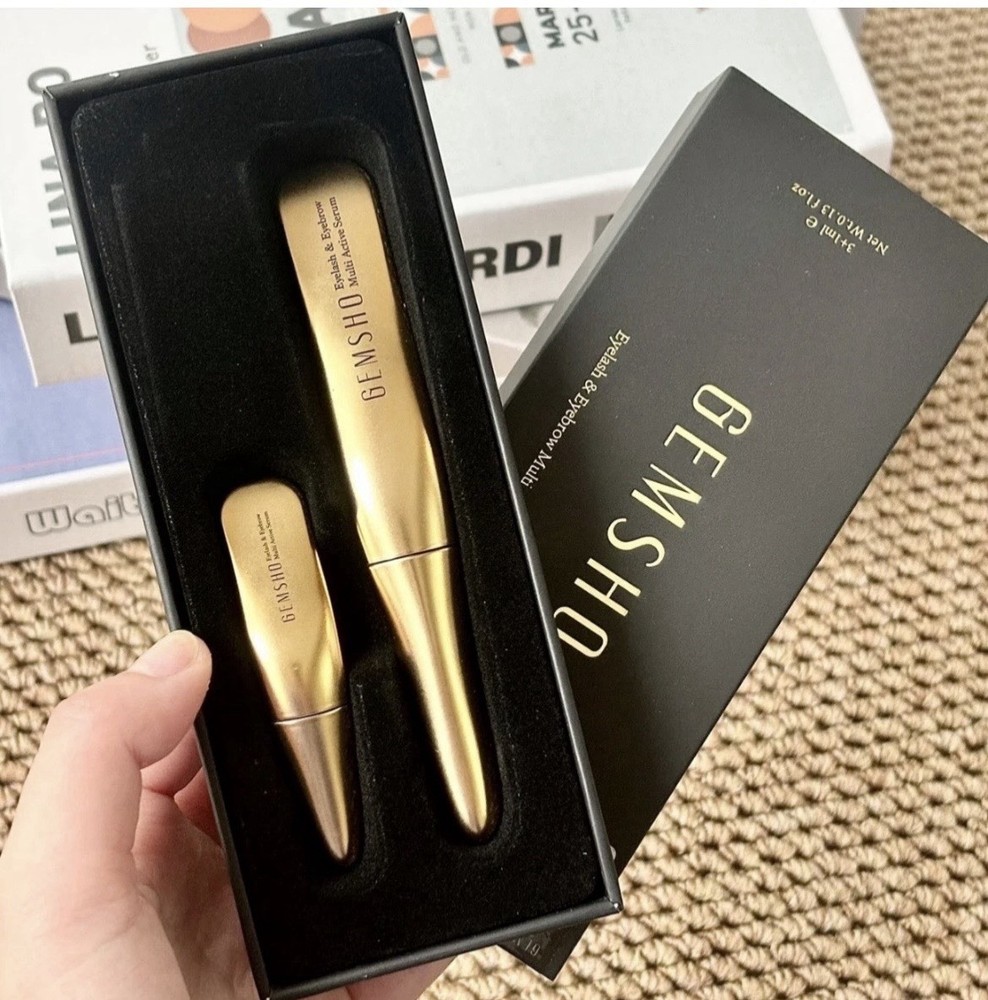 GEMSHO Eyelash & Eyebrow Multi Active Serum 3+1 ml