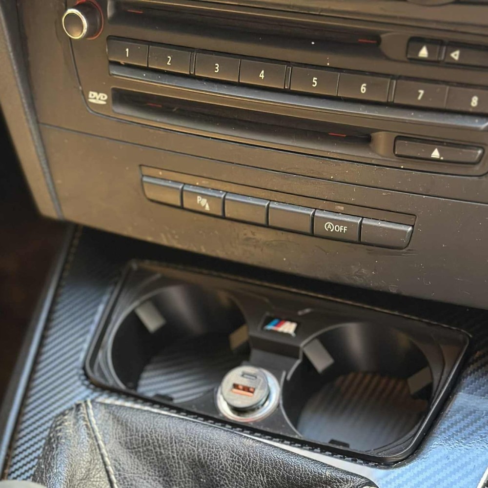 BMW E90 Е91 Е92 Е93 Cup Holder for Ashtray area 3D Print ABS Material